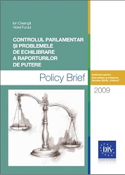 Parliamentary Control and Problems in Balancing Power Relations